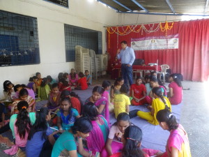 Students at Jagriti School